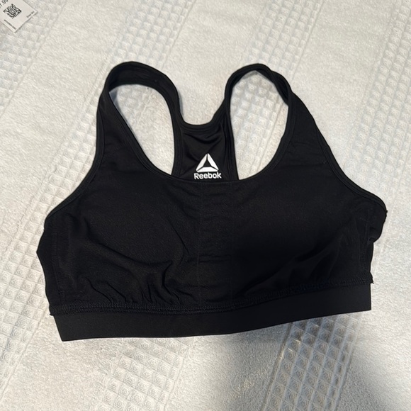 Reebok Black Performance Sports Bra Moisture-Wicking - Picture 4 of 5